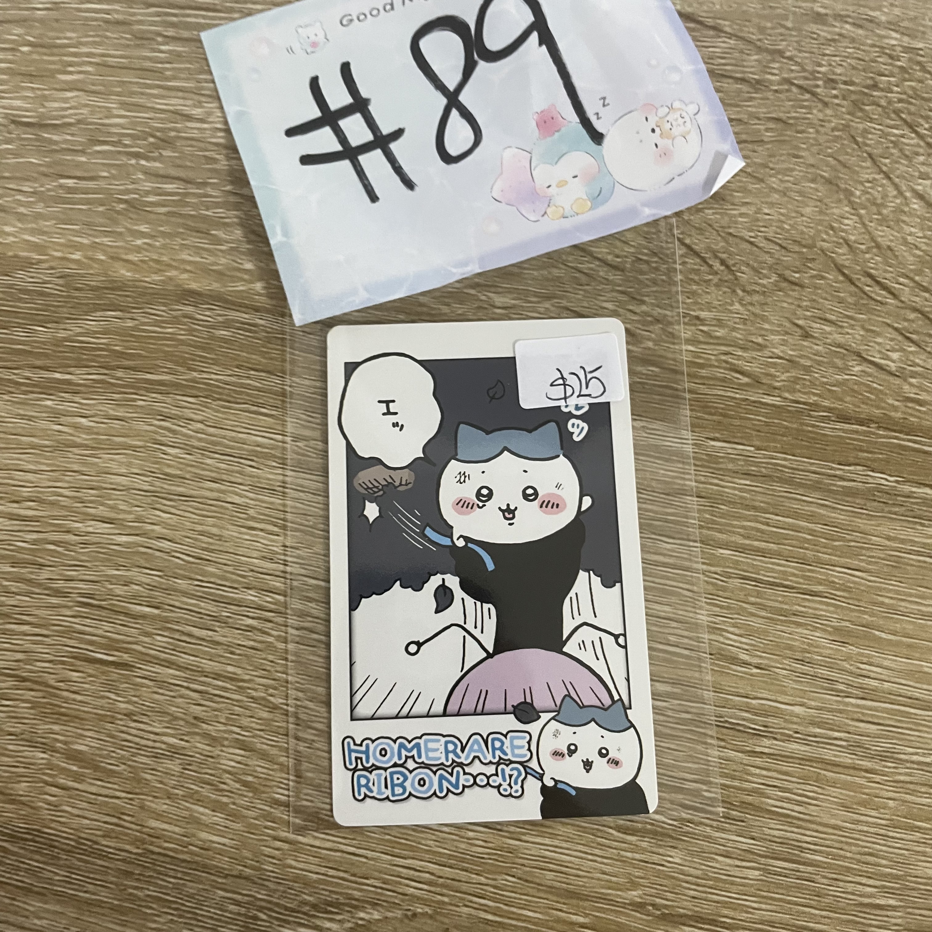 CHIIKAWA 八字貓 小卡#89