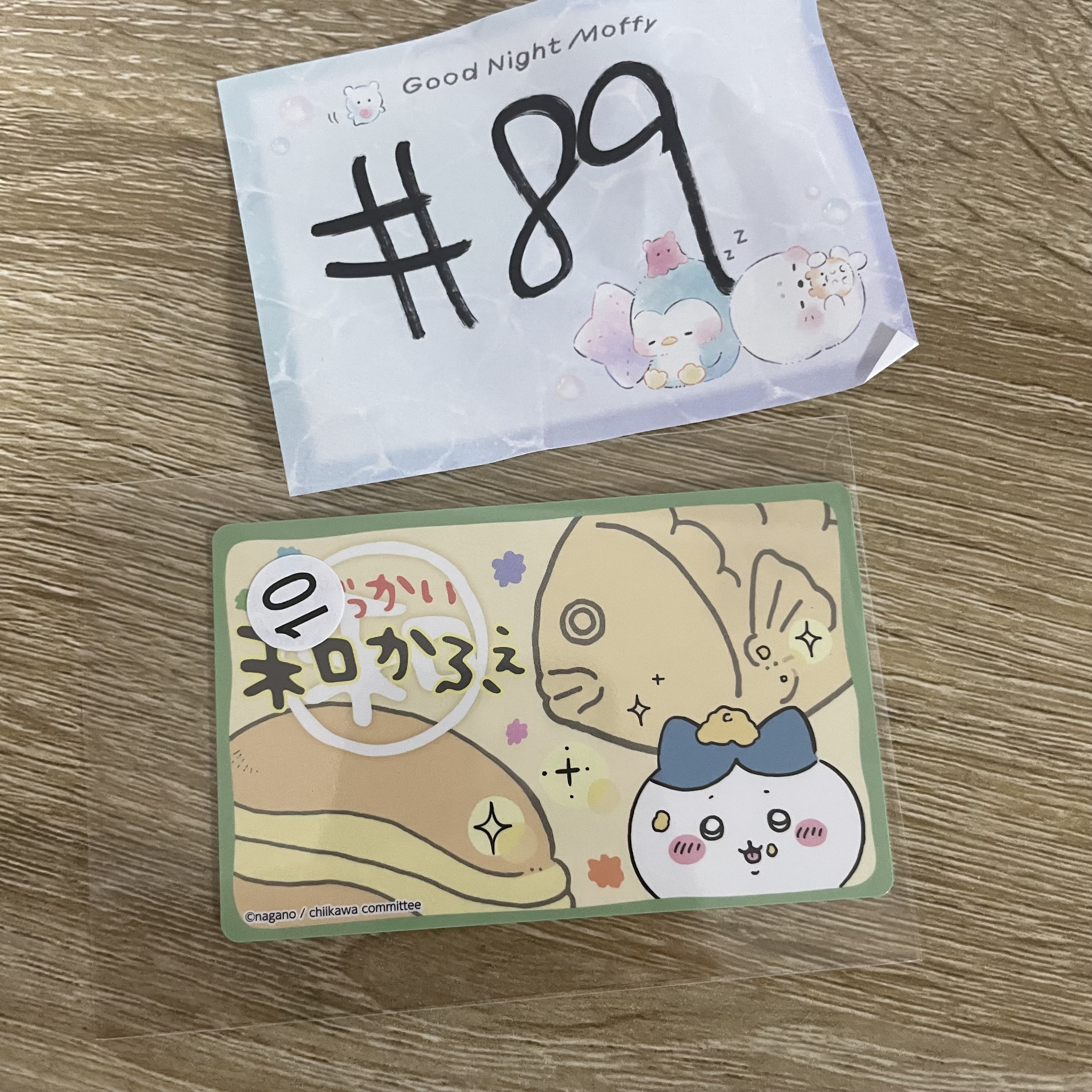 CHIIKAWA 八字貓 小卡#89