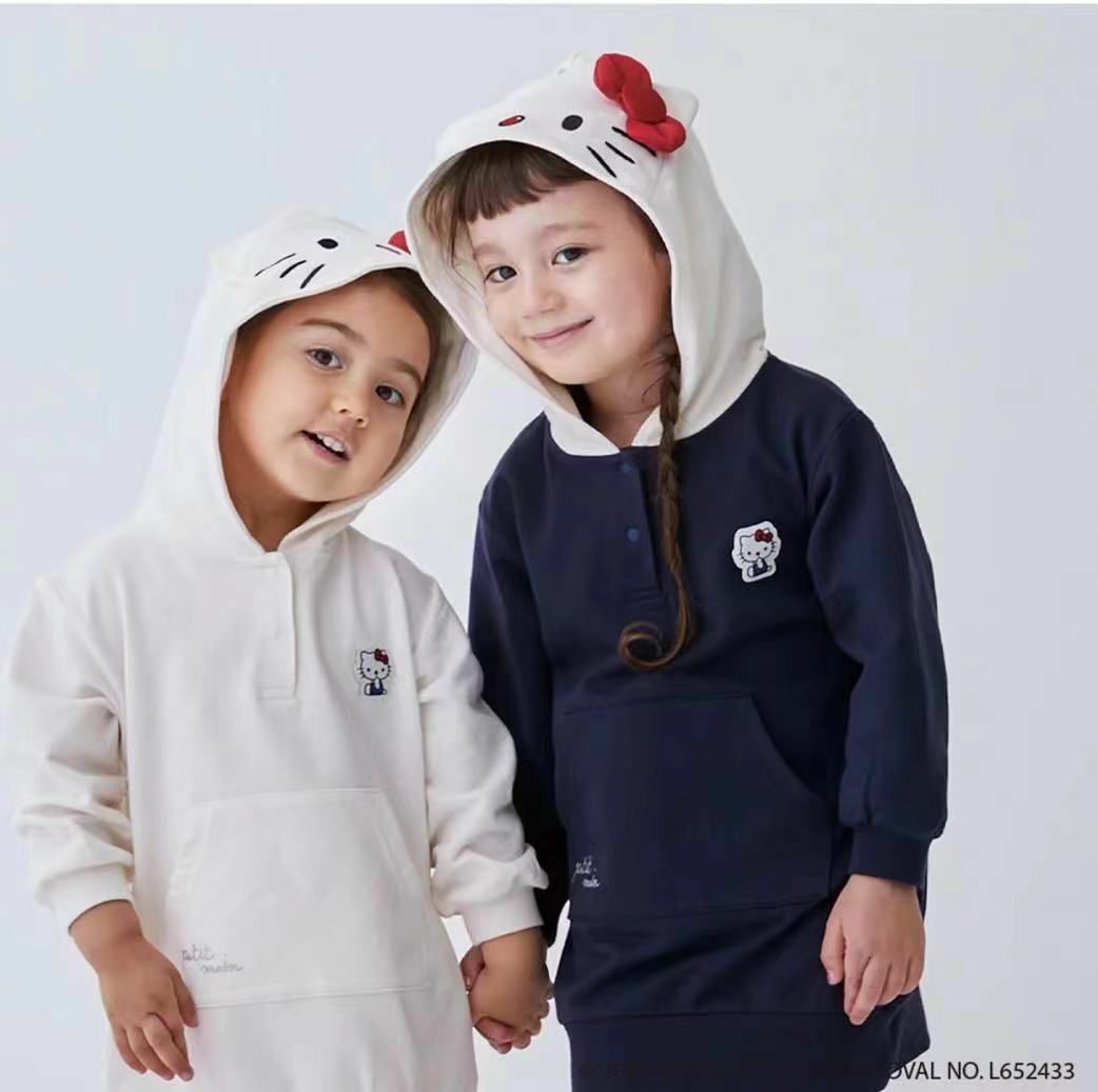 日單Pm & kitty聯名款衛衣帽裙