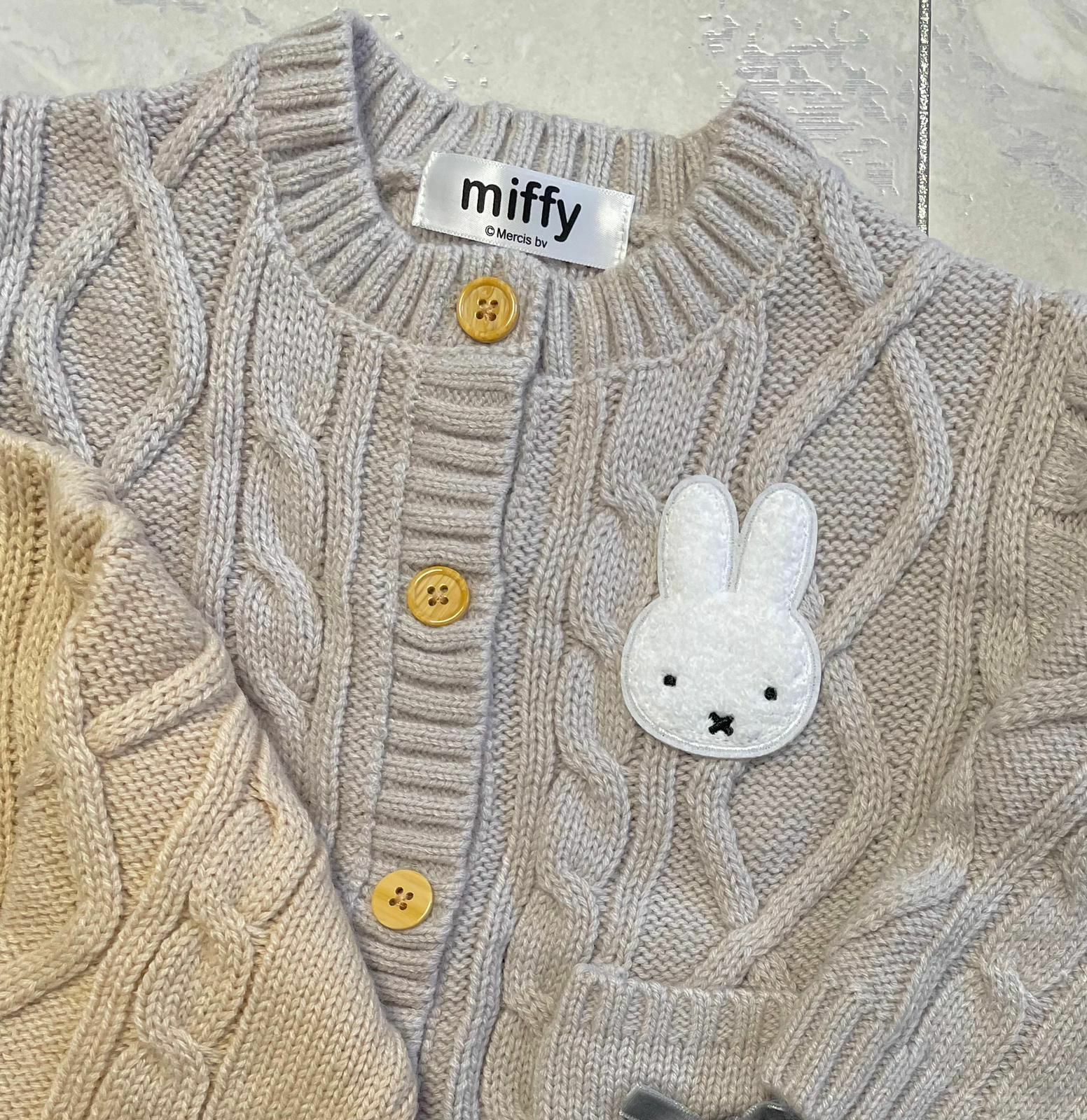 日單 miffy 針織冷外套