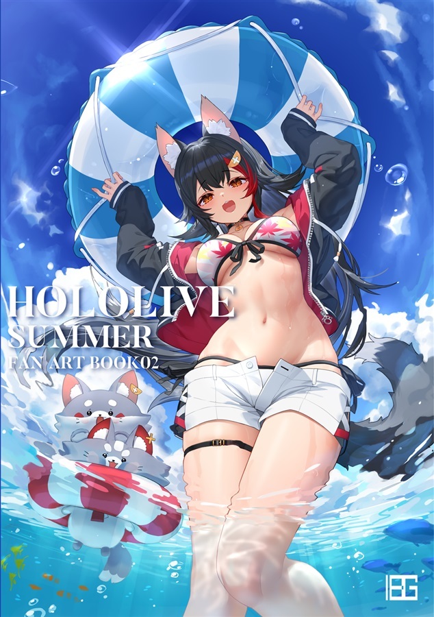 C104「同人代購」「Melonbooks代購」大陸間弾道少女 - 泉 - HOLOLIVE　SUMMER　FAN　ART　BOOK　02