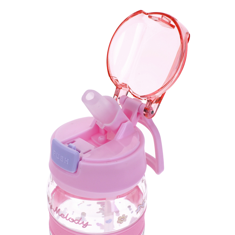 My Melody 550ml BPA & BPS Free 膠水樽連飲管 9-8328-1