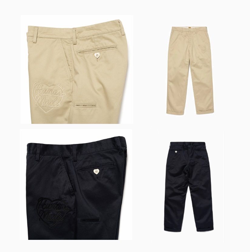 HUMAN MADE CHINO PANTS - PRE ORDER ITEM (預訂中)