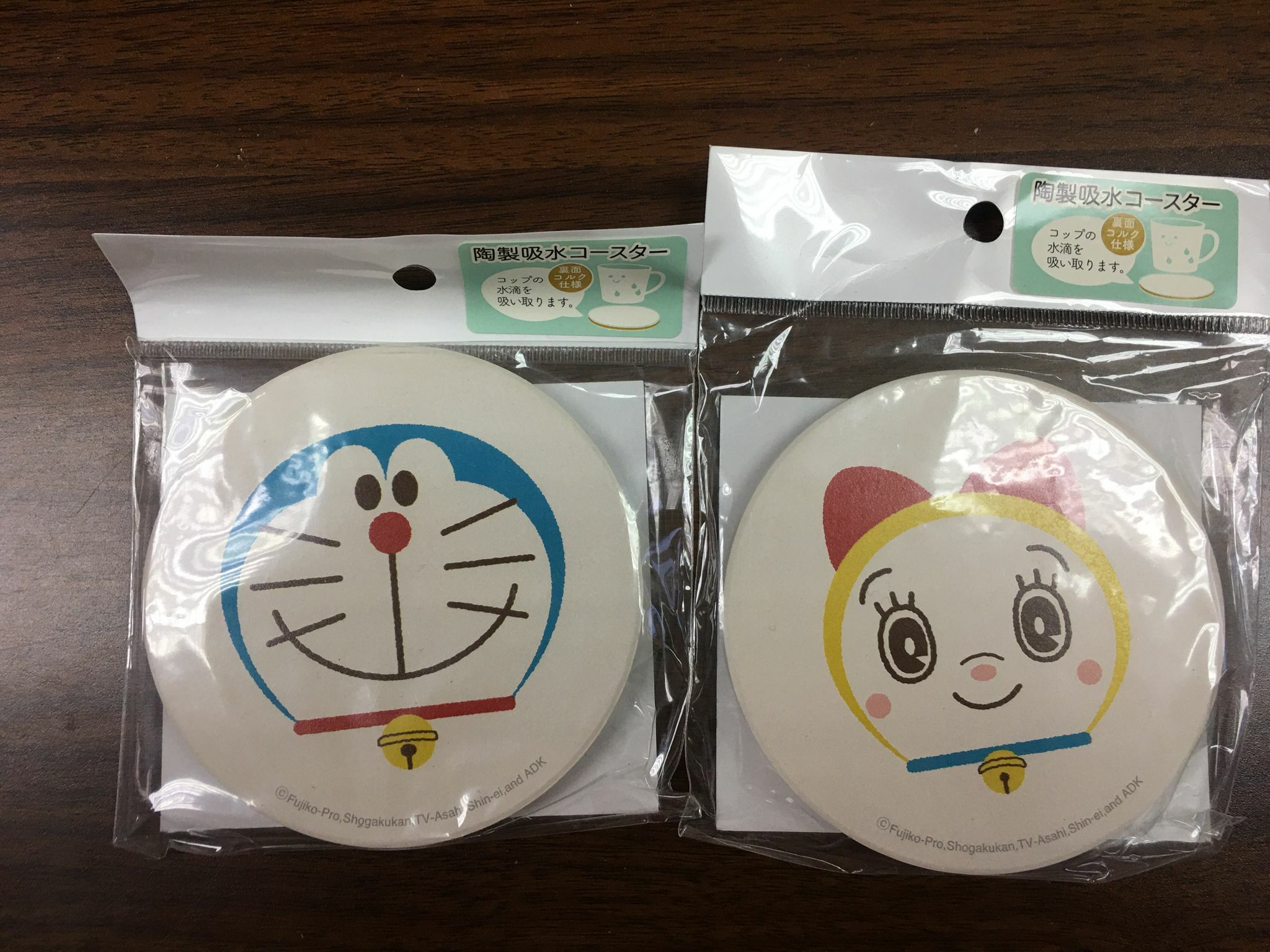 叮噹/叮鈴陶瓷吸水杯墊(AT 120)