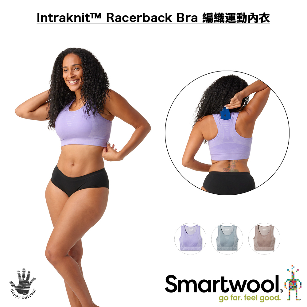 Smartwool Women's Intraknit™ Racerback Bra 女編織運動內衣 SW016847 (3色) [HappyOutdoor]