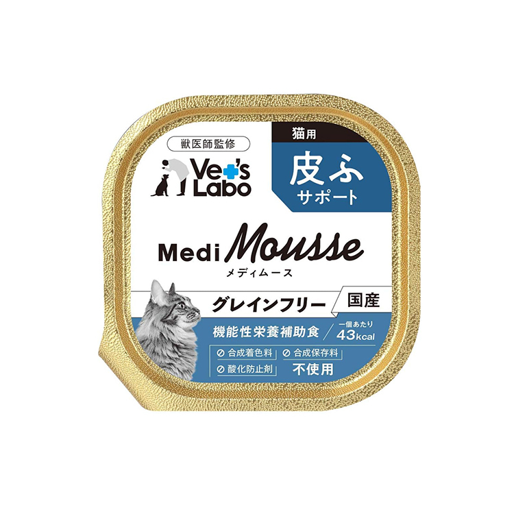 Vet's labo 貓用 皮膚健康維持 營養補助慕絲 95G