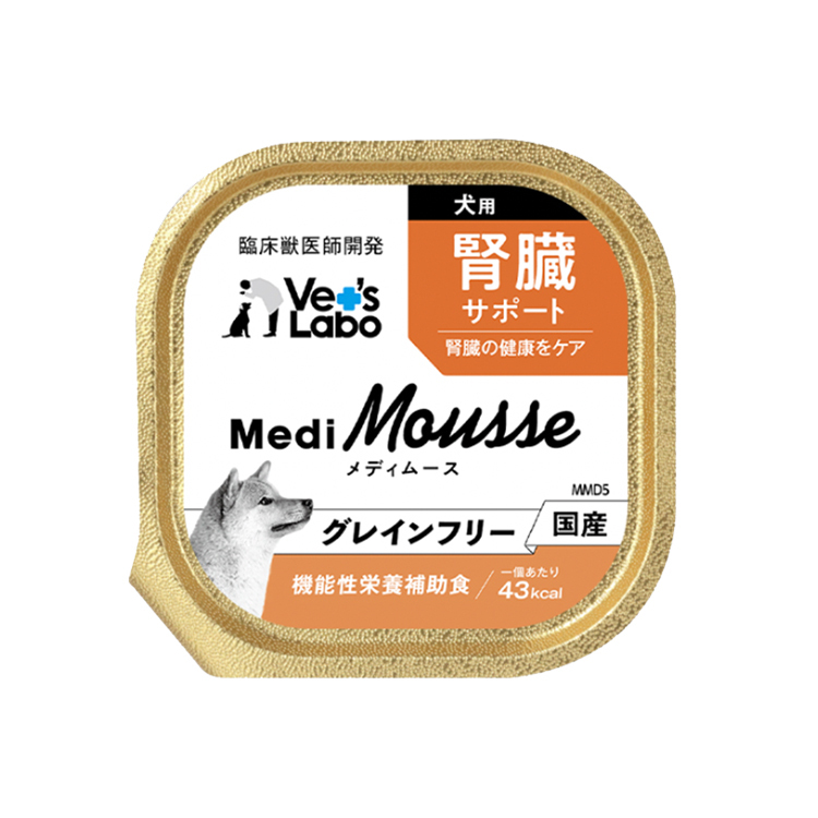 Vet's labo 犬用 腎臟健康維持 營養補助慕絲 95G