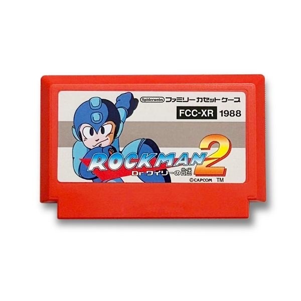 預訂2024/10月 ファミリーカセットケース ロックマン2 スパイダーウェブス