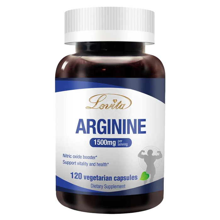 Lovita愛維他 精胺酸 添加松樹皮素食膠囊  120顆/瓶  左旋精氨酸 Arginine