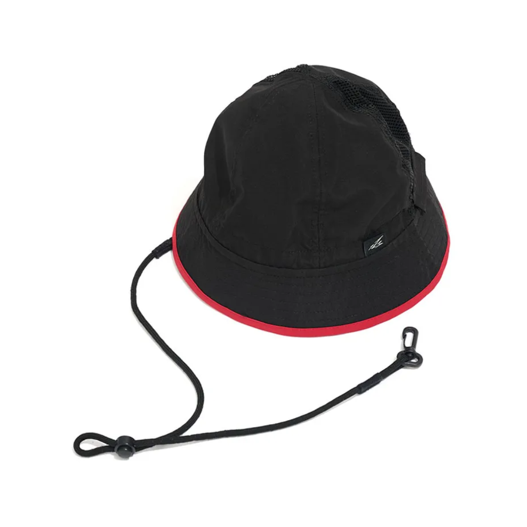 ▲123 Underwater Lab 潛水筆筒帽 黑/紅帽緣❄️