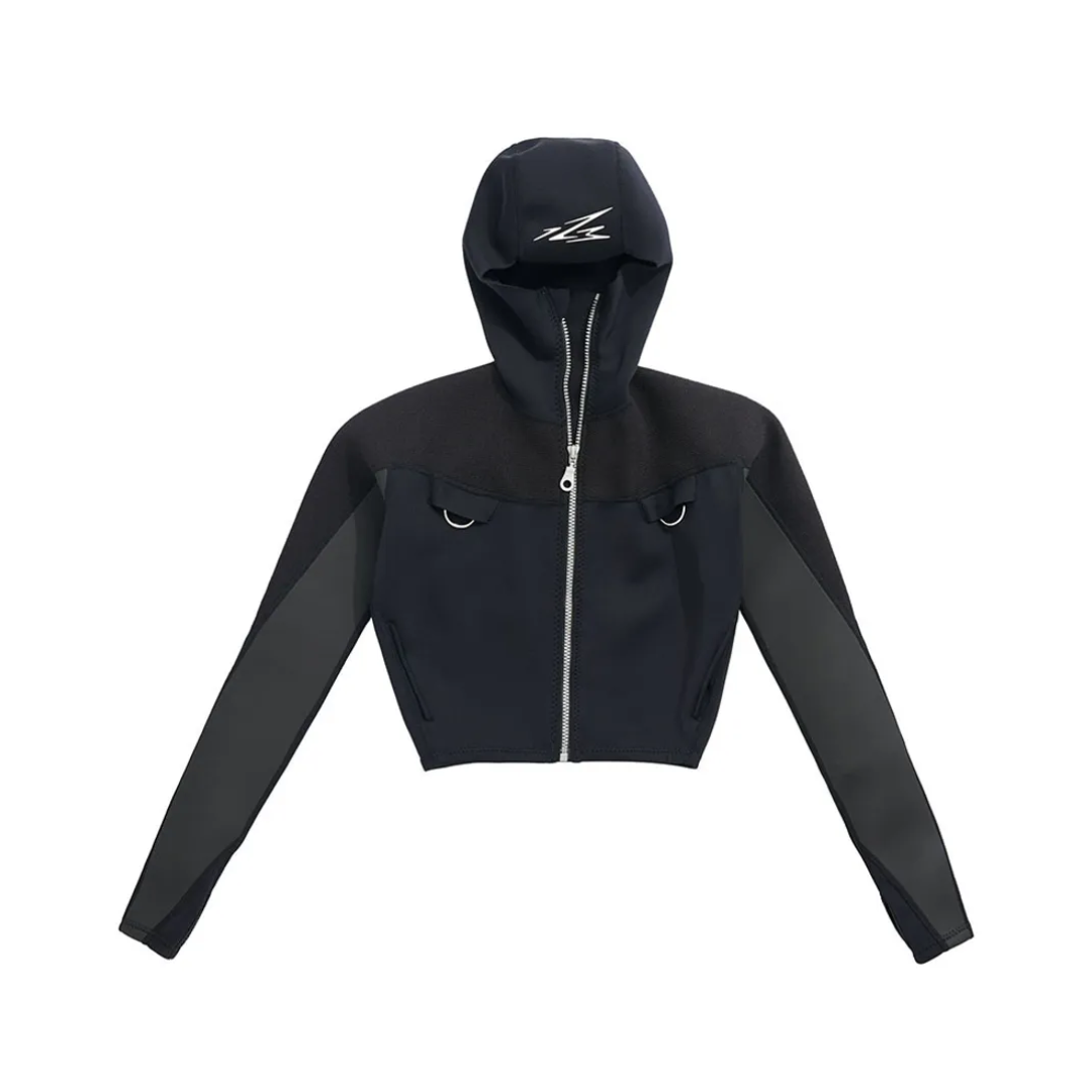 ▲123 Underwater Lab 女款長袖頭套背心 @