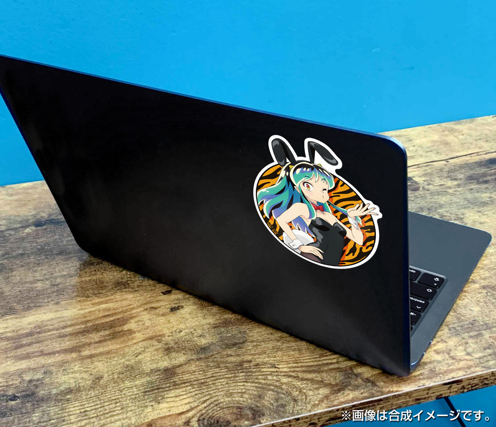 Cospa 1202 TVｱﾆﾒ『うる星やつら』描き下ろし ﾗﾑ 貼紙ﾆｰｶﾞｰﾙver.