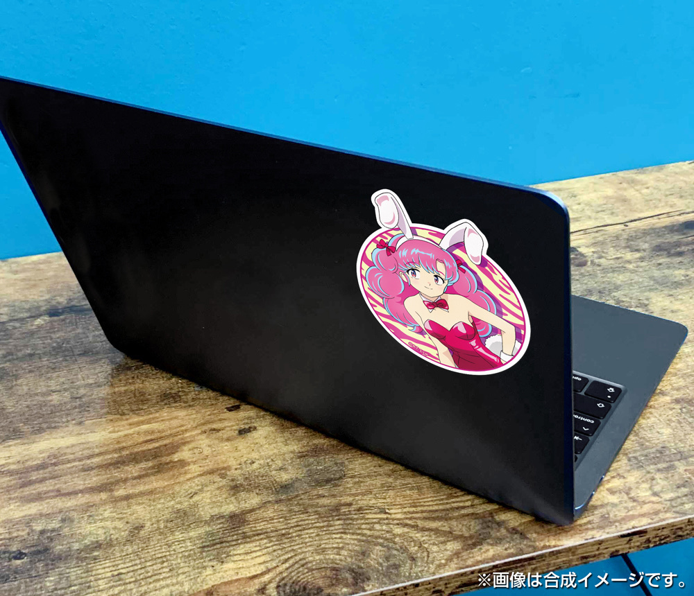 Cospa 0819 TVｱﾆﾒ『うる星やつら』描き下ろし ﾗﾝ 貼紙ﾆｰｶﾞｰﾙver.