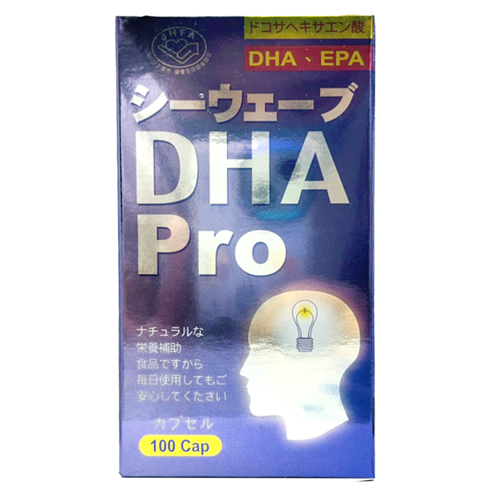 [維格VITA-VIGOR] 日本東洋DHA pro魚眼窩油軟膠囊 (100粒/瓶)