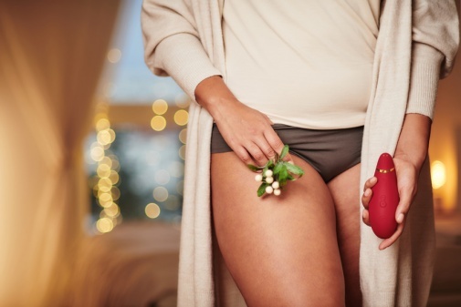 Womanizer Premium 2 陰蒂吸啜器 酒紅色