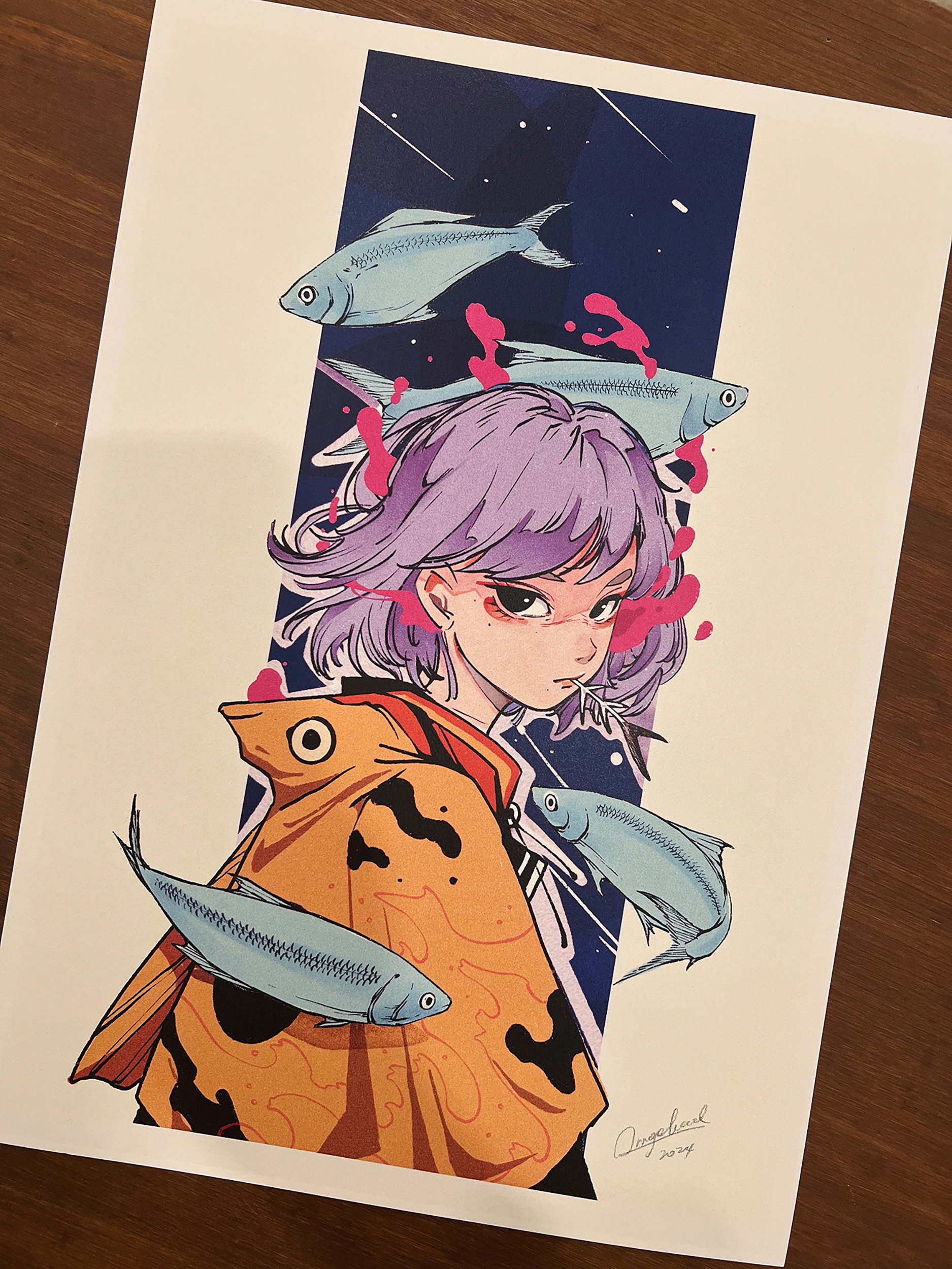 Orangebeard Poster ╭ 虱目魚幻想 ╮