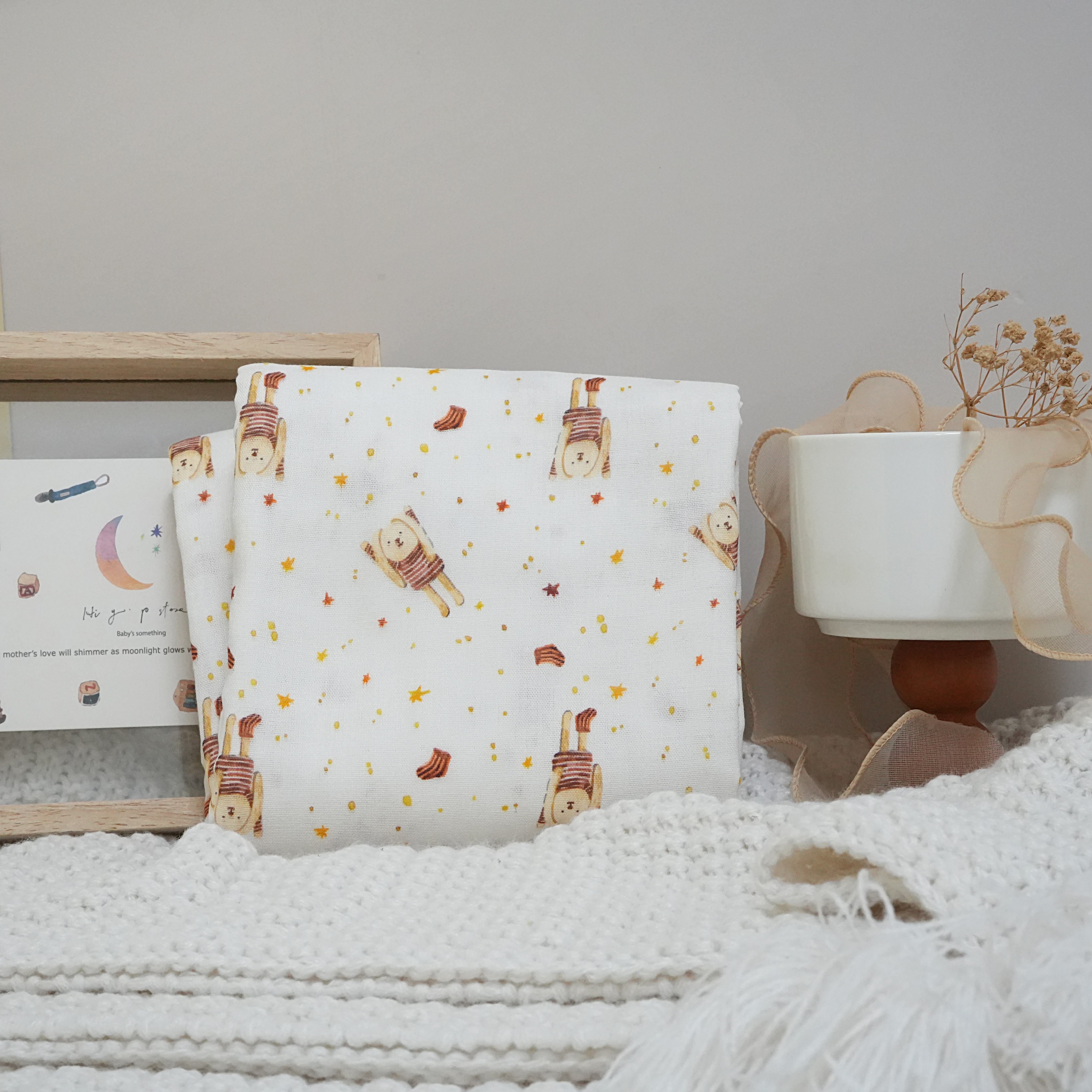 Hi Y.P store-包巾-獨家設計款-迷夢兔兔