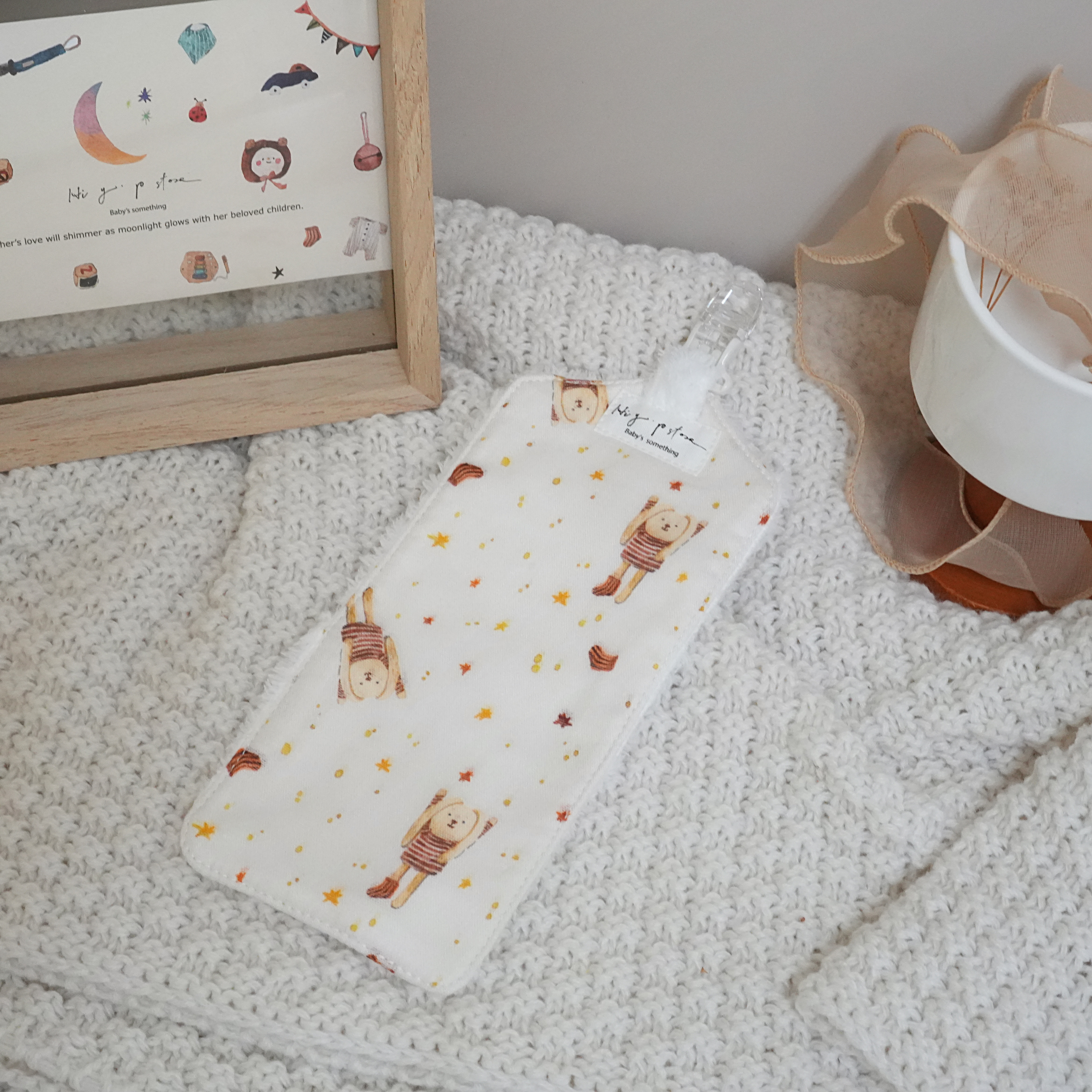 Hi Y.P store-手作手帕夾-獨家設計-迷夢兔兔