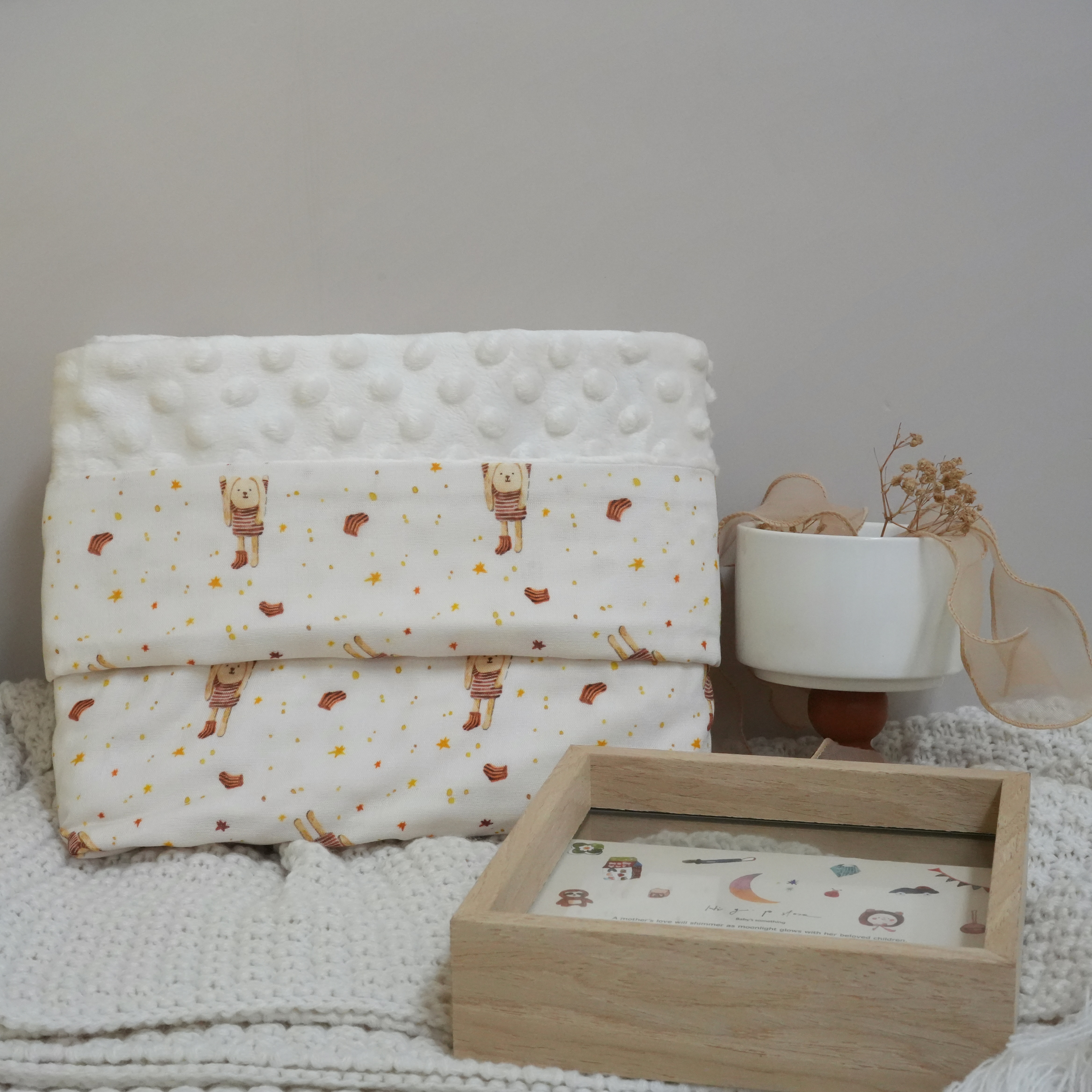 Hi Y.P store-舒眠毯-獨家設計款-迷夢兔兔