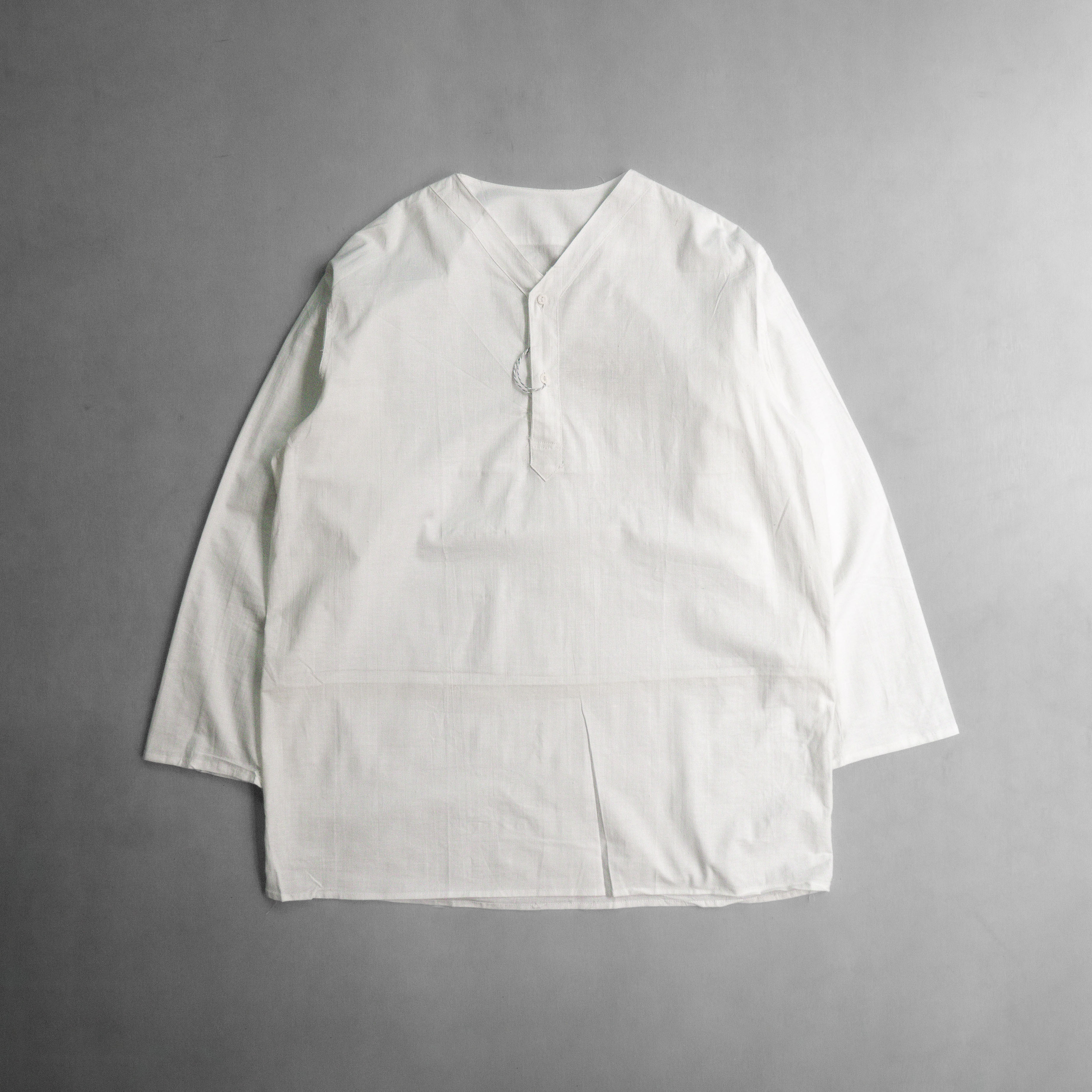 USSR ARMY SUMMER PAJAMA SHIRT 蘇聯軍 公發 白色 亨利領 夏季 睡衣 襯衫