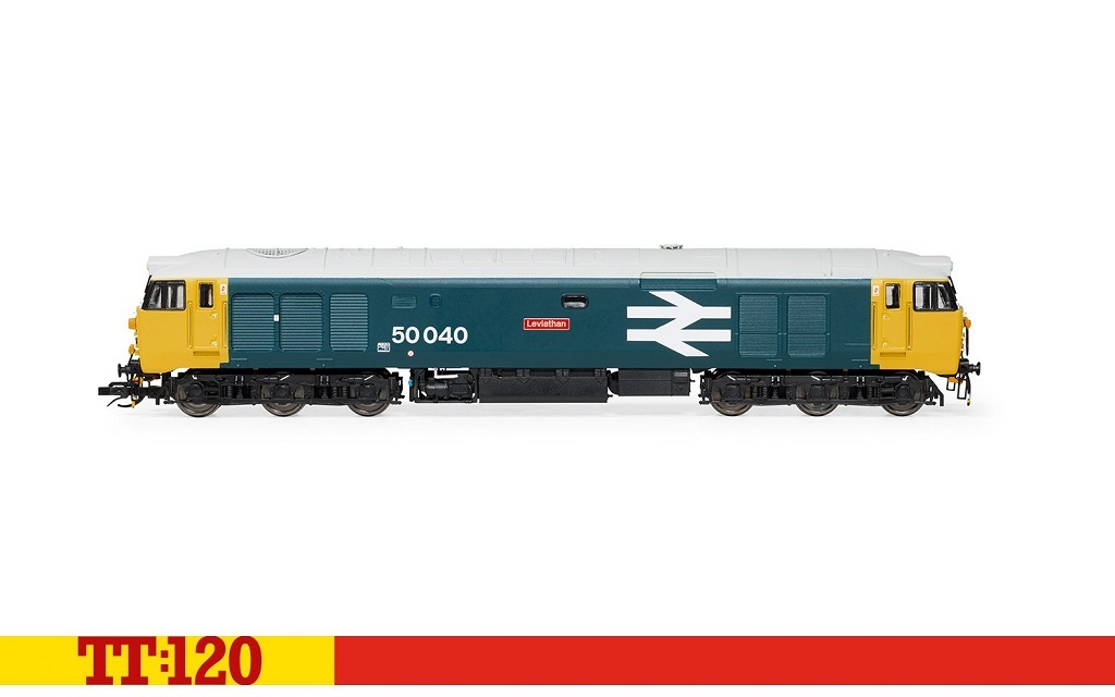 Hornby TT3014M TT scale BR, Class 50, Co-Co, 50040, 'Leviathan' - Era 7