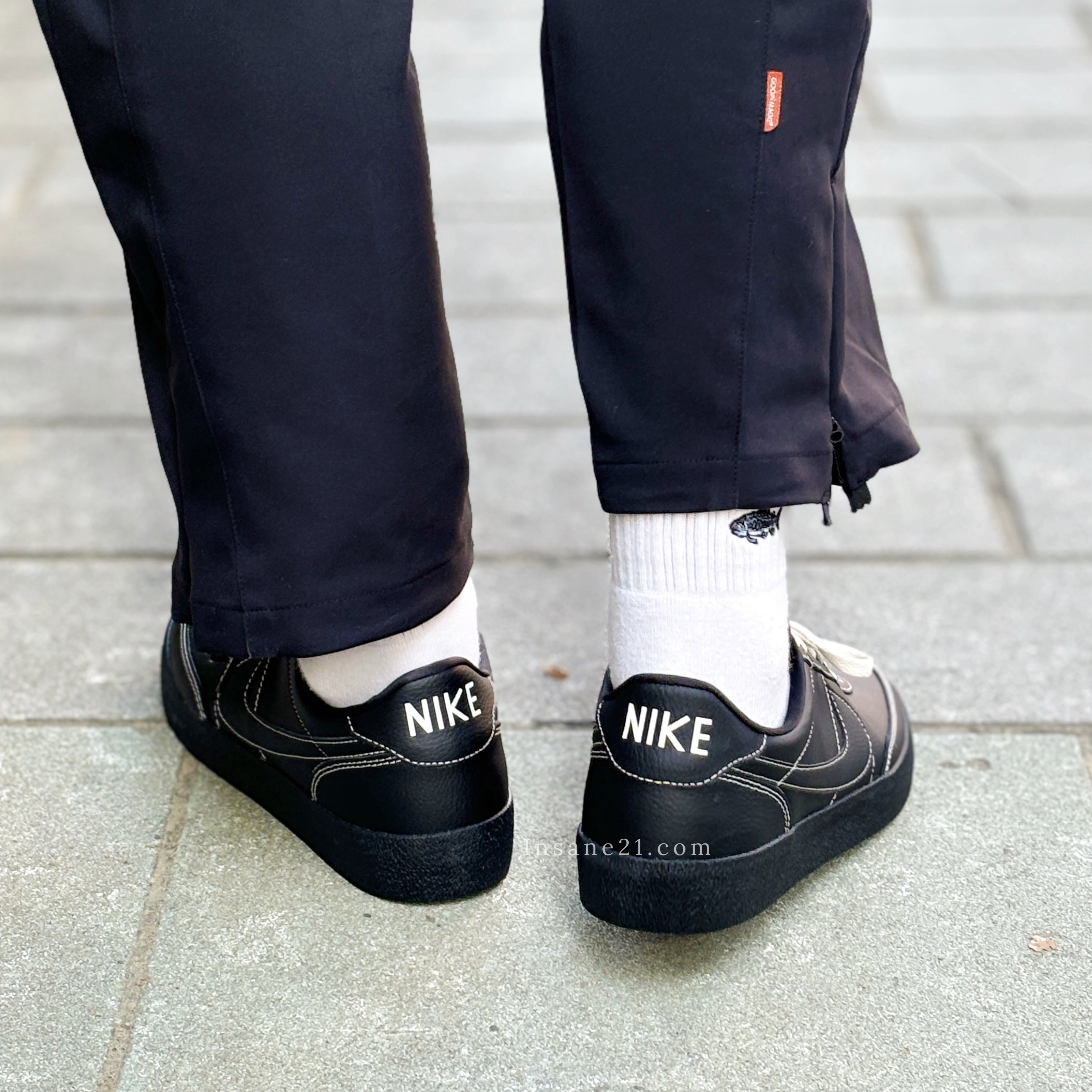 NIKE KILLSHOT 2 平替版倒勾 黑色 奶油白 外縫線 男鞋 HJ7263-010 /預購