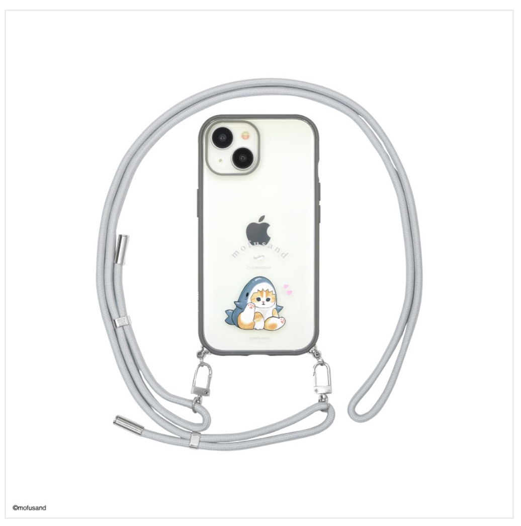 日本限定 mofusand 貓福珊迪 IIIIfit Loop iPhone15 / 14 / 13 相容保護殼