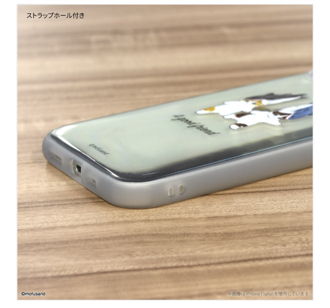 日本限定 mofusand IIIIfit 透明 iPhone15 Pro Max 相容手機殼