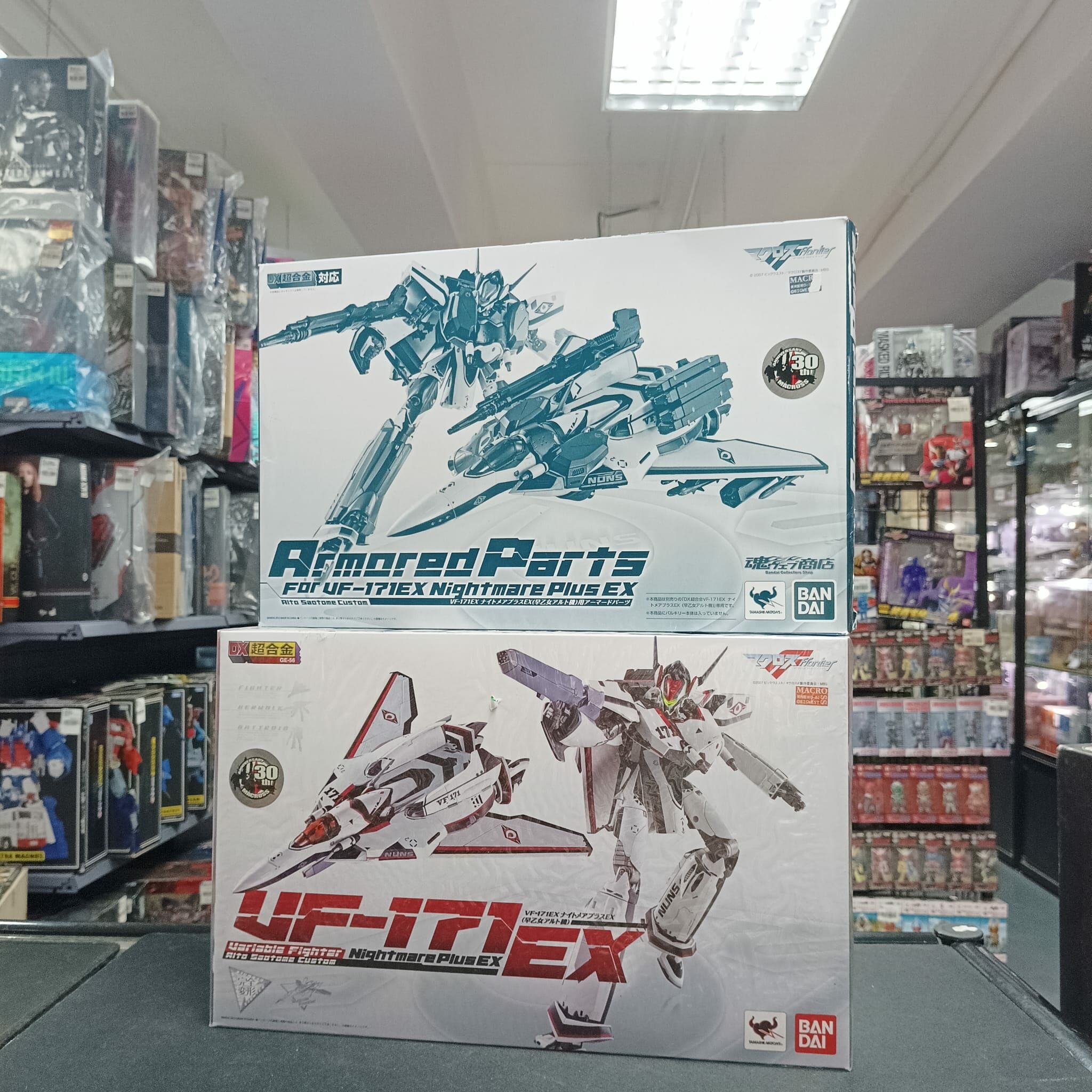 其它-超時空要塞 DX超合金 Macross VF-171EX 連parts