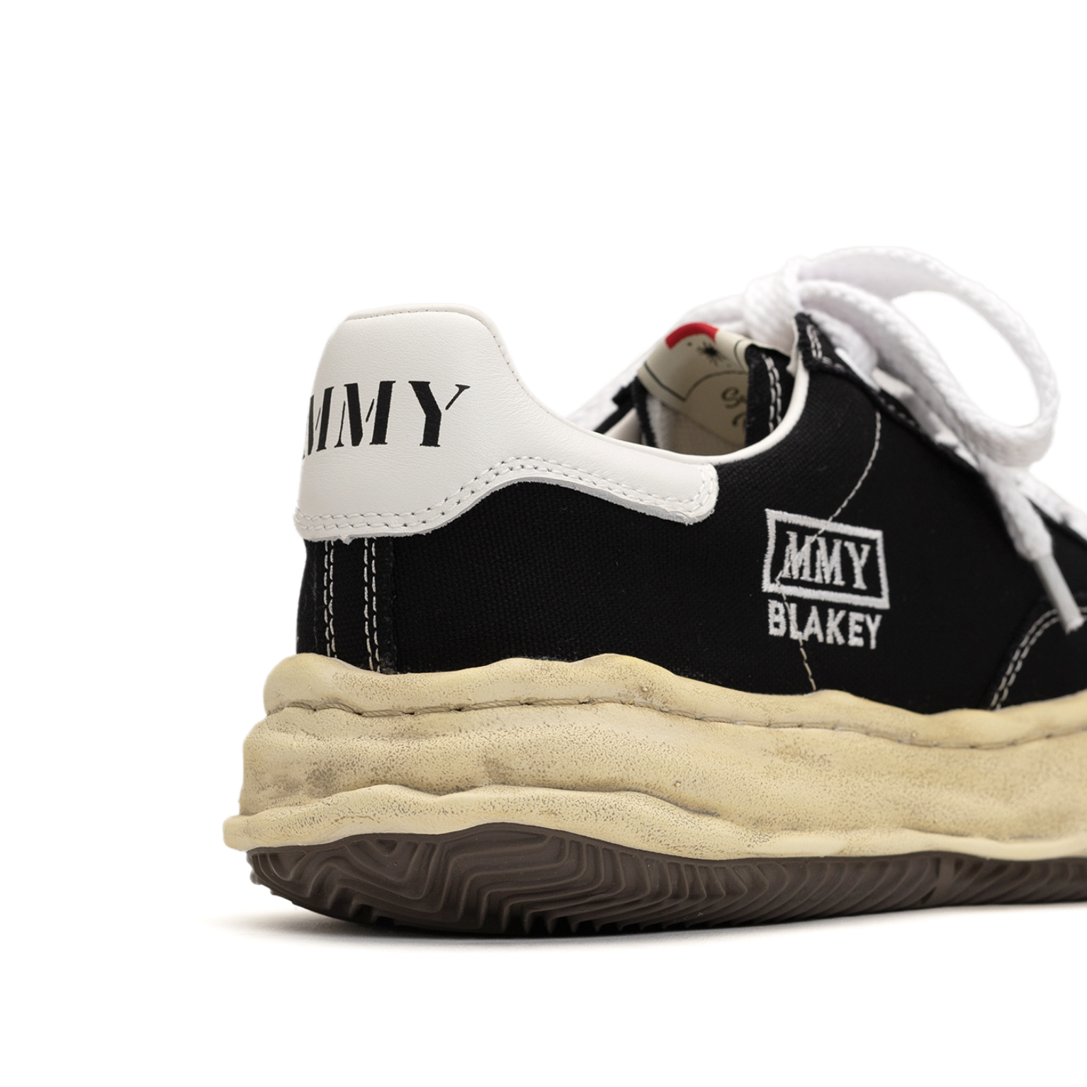 [現貨] MIHARA YASUHIRO BLAKEY OG Dyed Canvas Low Sneaker Black | A13FW728