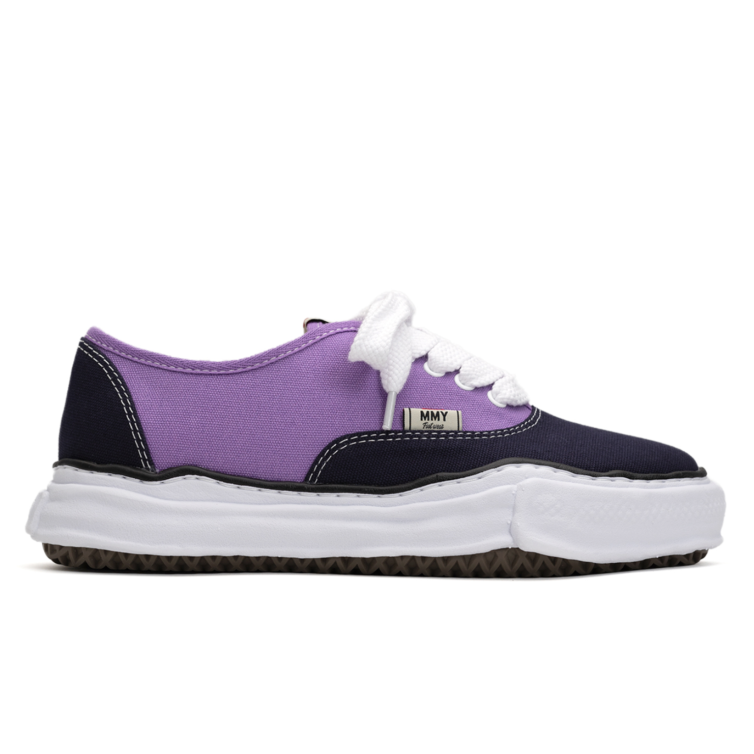[現貨] MIHARA YASUHIRO BAKER OG Canvas Low Sneaker Navy Purple | A13FW738