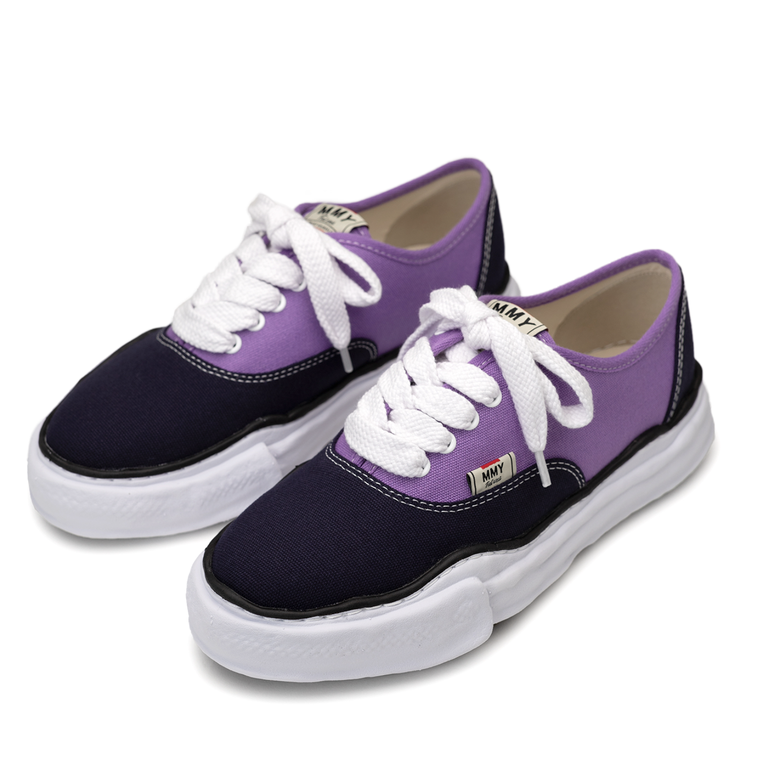 [現貨] MIHARA YASUHIRO BAKER OG Canvas Low Sneaker Navy Purple | A13FW738