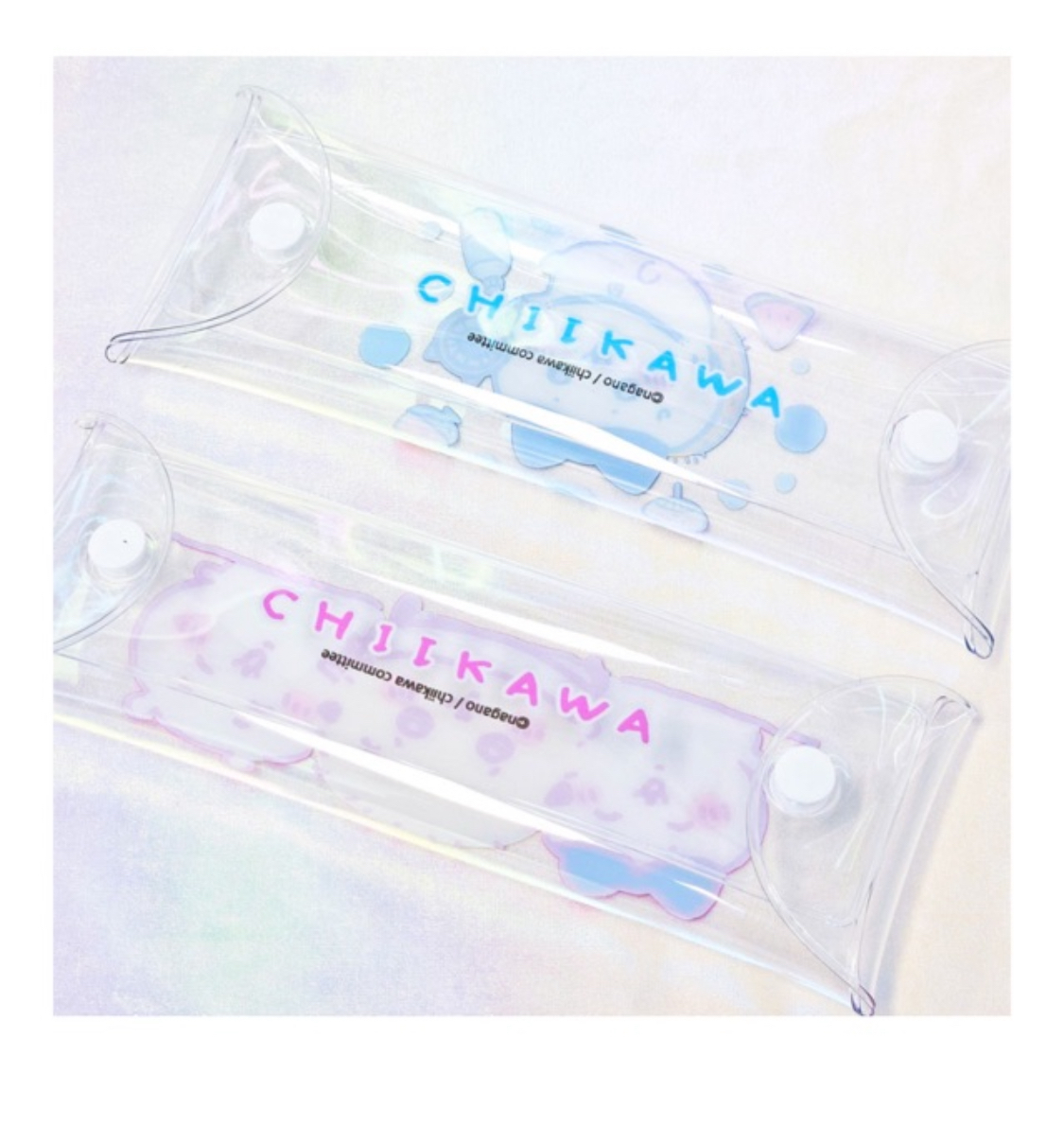 韓國限定 Chiikawa 吉伊卡哇 透明筆袋 CLEAR POUCH