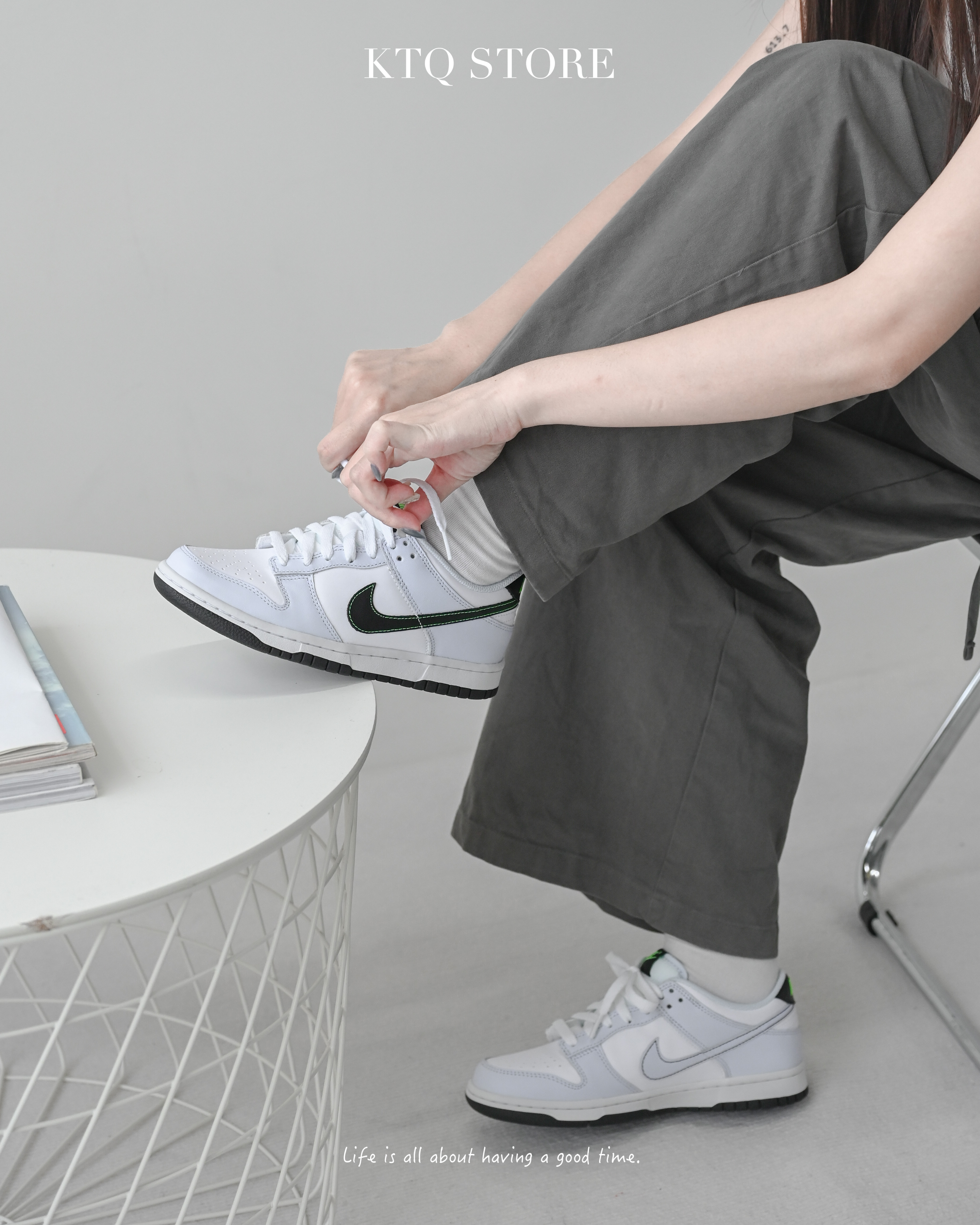 KTQ STORE ‧ Nike Dunk Low GS 紫綠 FB9109-107