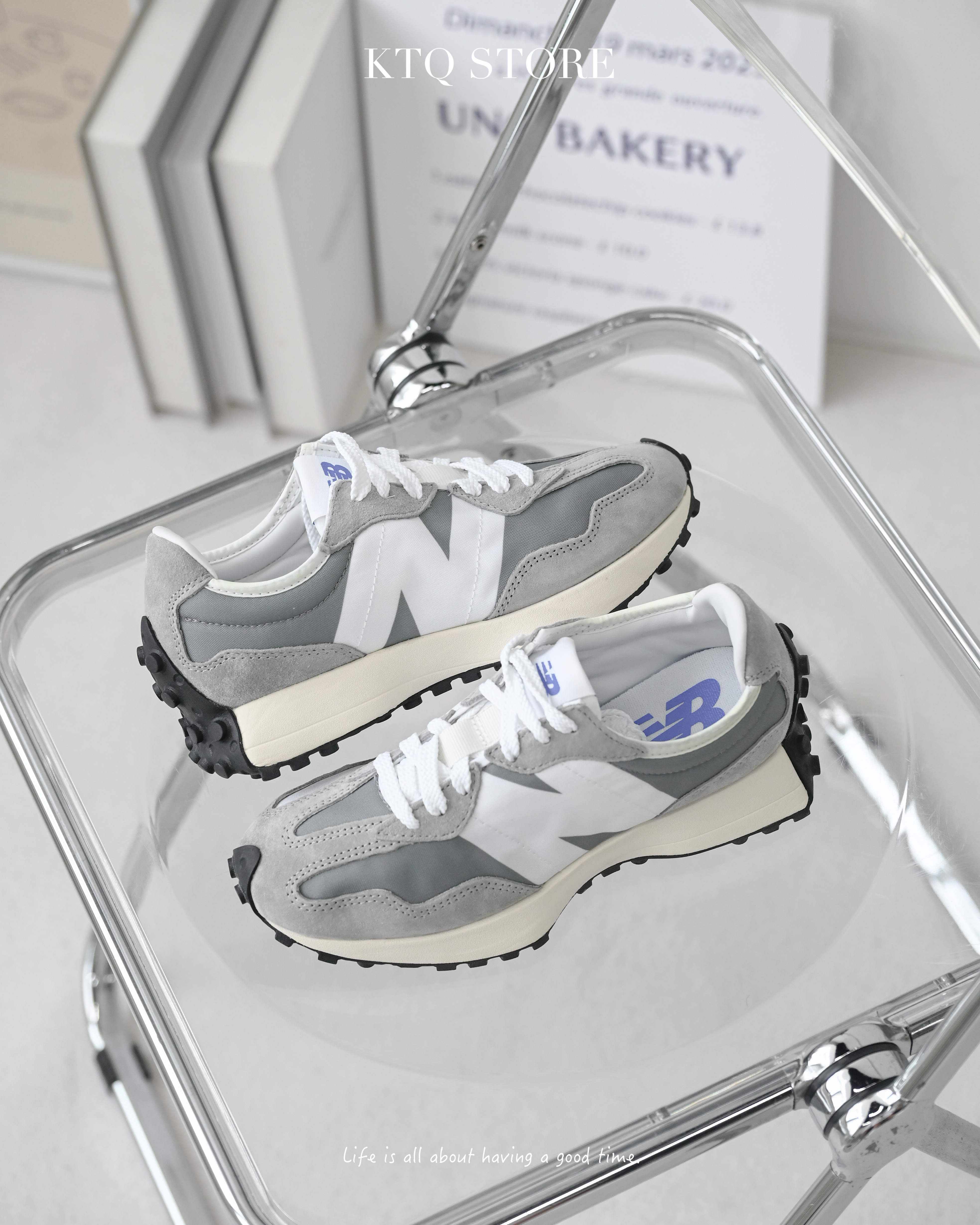 KTQ STORE ‧ NEW BALANCE NB 327 元祖灰  MS327LAB