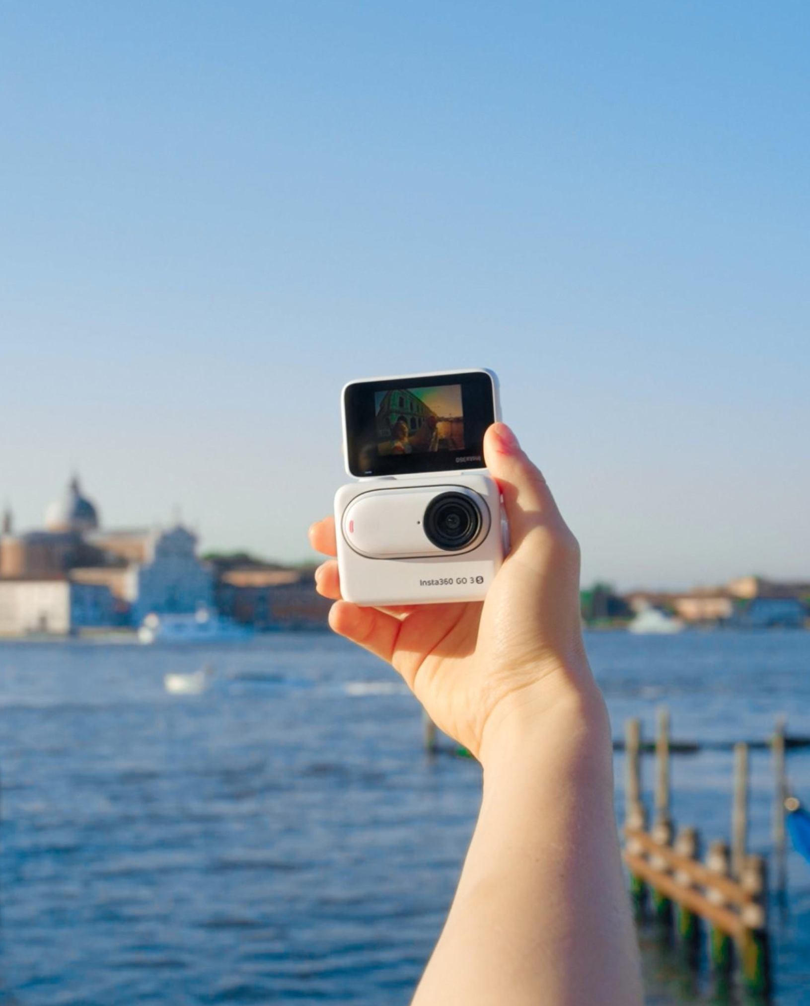 Insta360 GO 3S 出租｜4K 拇指防抖相機 64GB｜標準套裝｜單次租借（需預約排單）