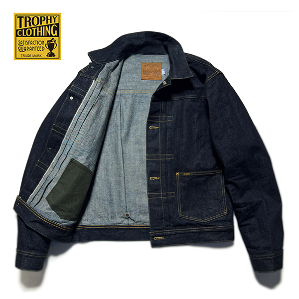 TROPHY CLOTHING / 1st WWⅡ denim jacket TROPHY CLOTHING / 1st WWⅡ denim jacket TROPHY CLOTHING - MODE MAN