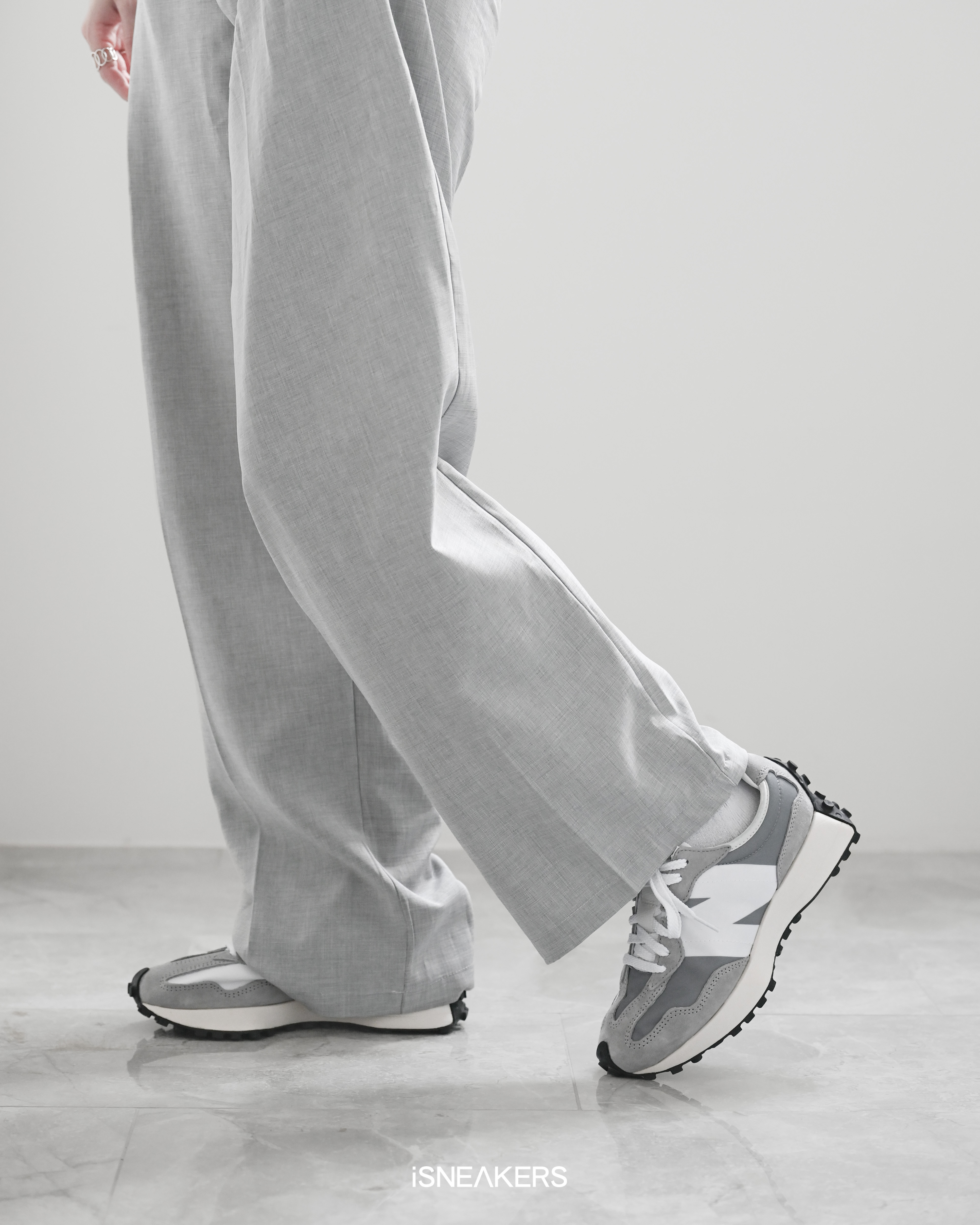 iSNEAKERS｜New Balance 327 "Team Away Grey" 元祖灰 MS327LAB