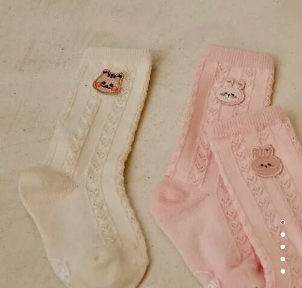 DOT Lovely🌸可愛疊疊樂中長襪