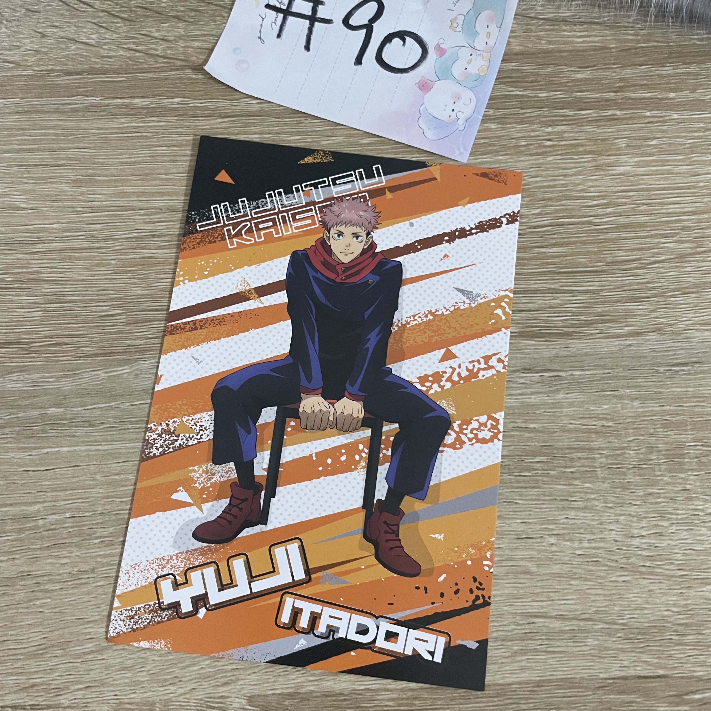 咒術迴戰  虎杖 明信片#90