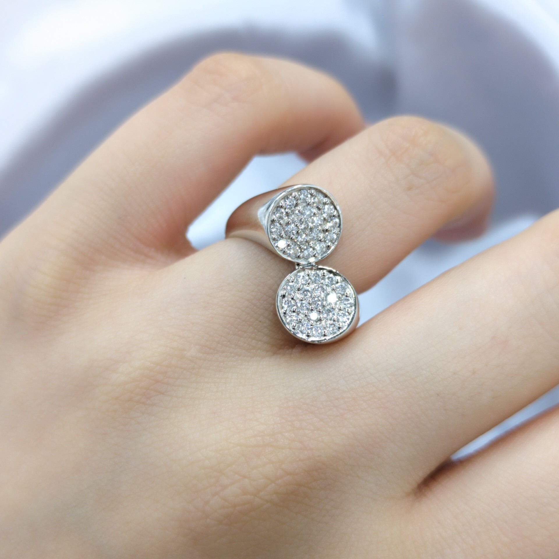 18K White Gold 0.40ct Diamond Ring