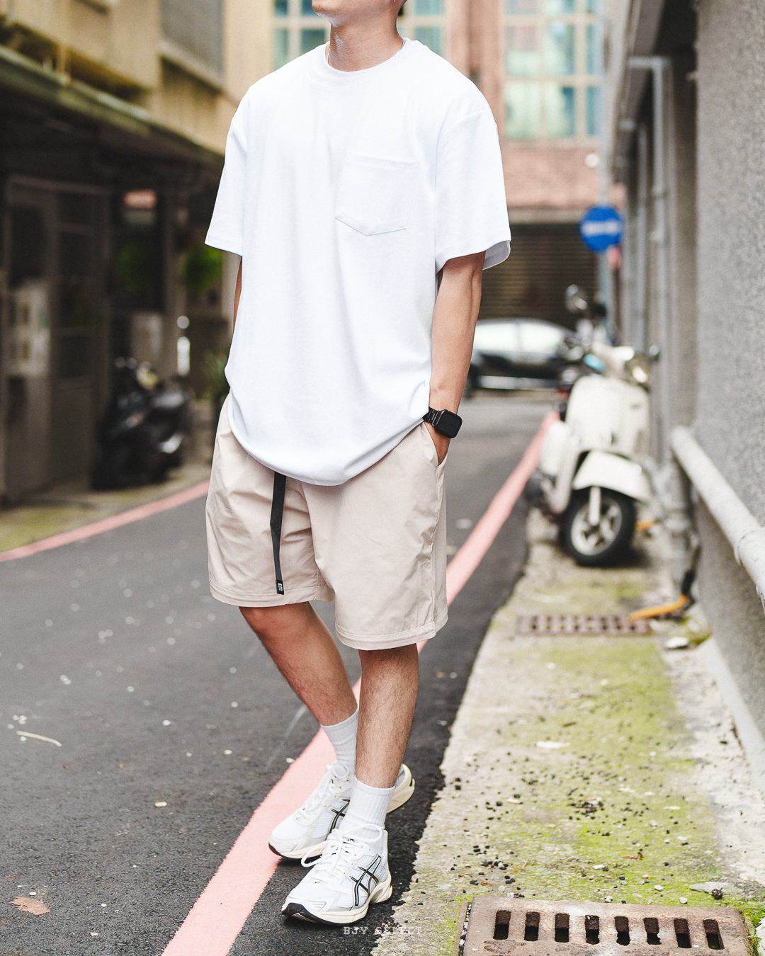 #現貨 Tailor collection 自製款 防潑水 挺版 可拆式 兩用長褲 2317 黑 卡其