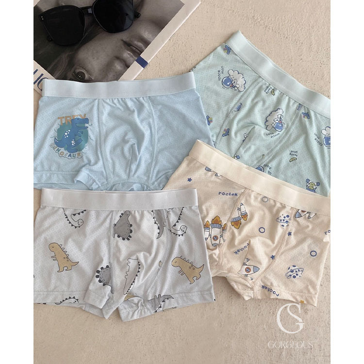 G5822現貨 「 (男童)4入抗菌涼感小褲褲」