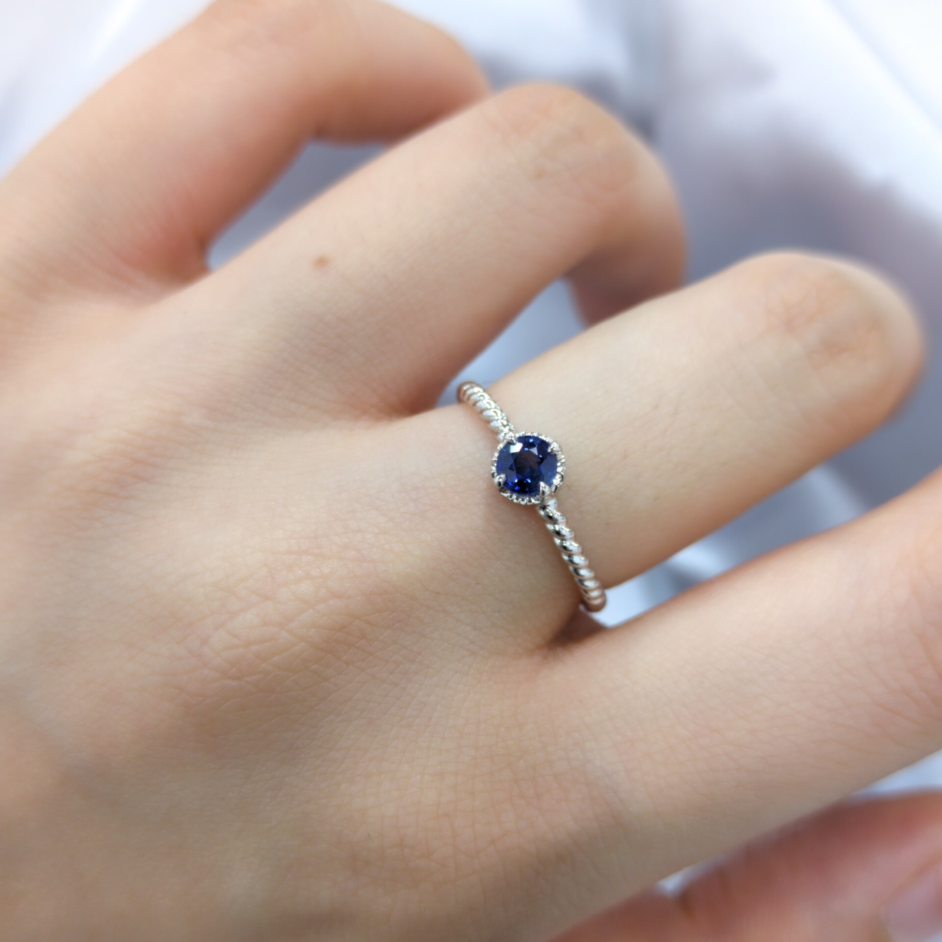 18K White Gold 0.32ct Diamond Ring