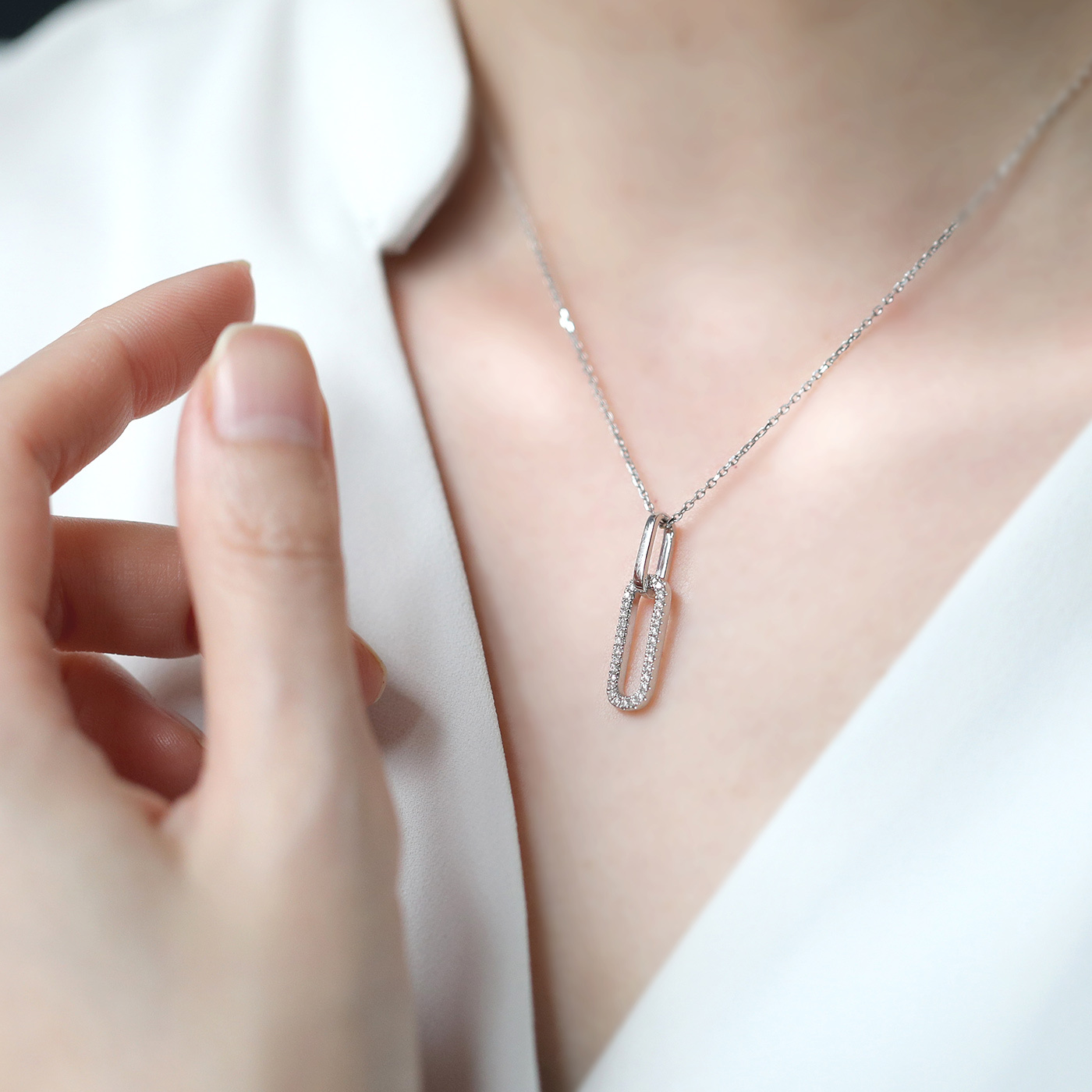 鏈習曲 — 15分鑽石項鍊