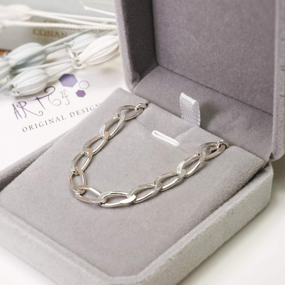 寬版繩索項鍊 輕量設計(5.8mm寬) 925純銀項鍊 搭配鍊 純銀鍊 男生項鍊