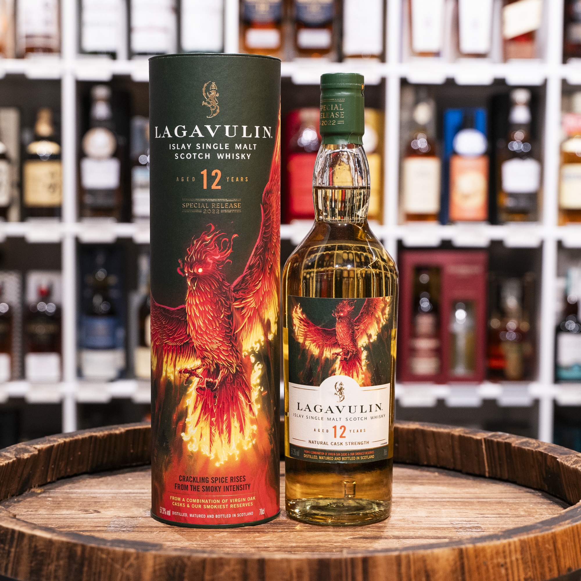 Lagavulin 12 Year The Flames of the Phoenix (2022 Special Release)