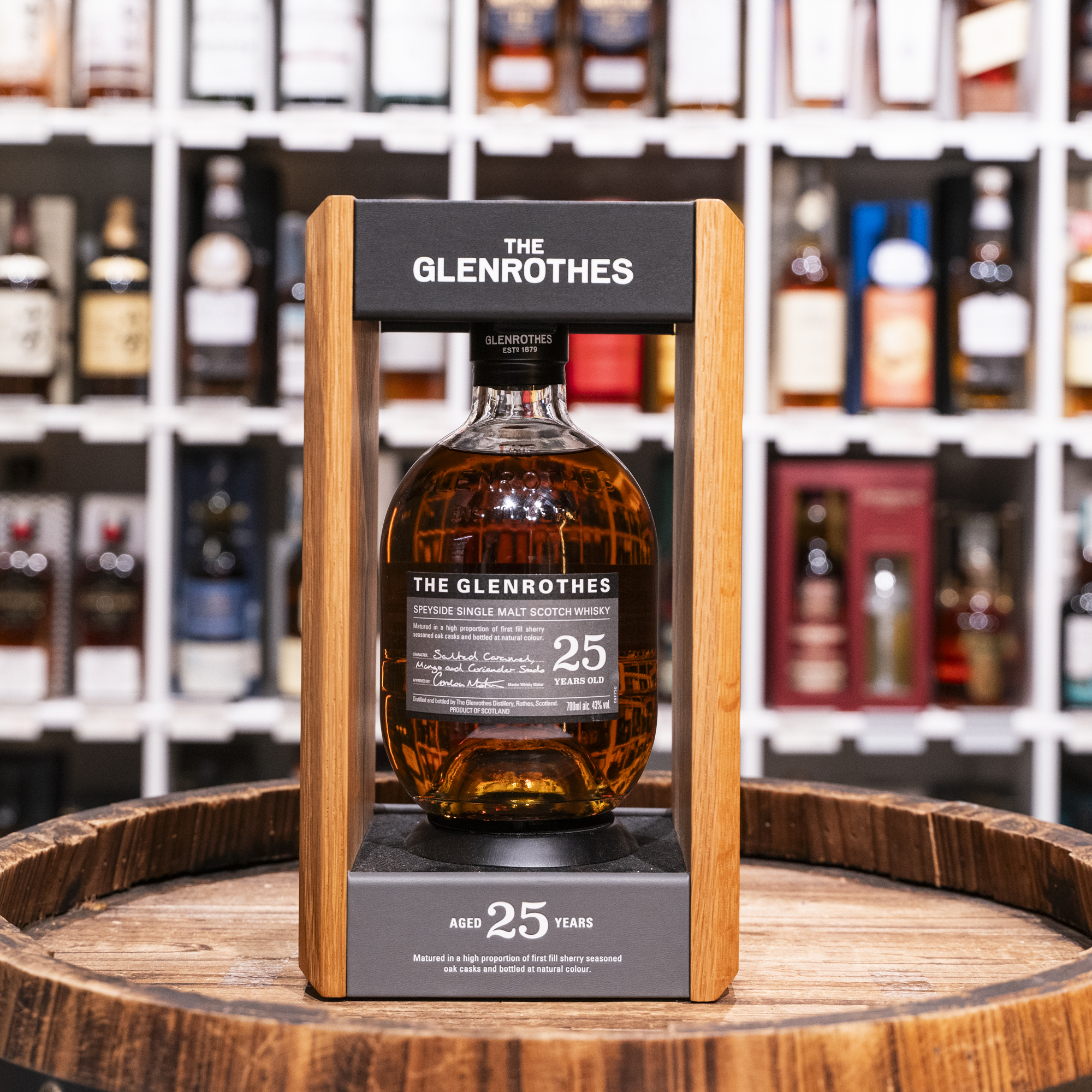 The Glenrothes 25 Year Old Single Malt Scotch Whisky