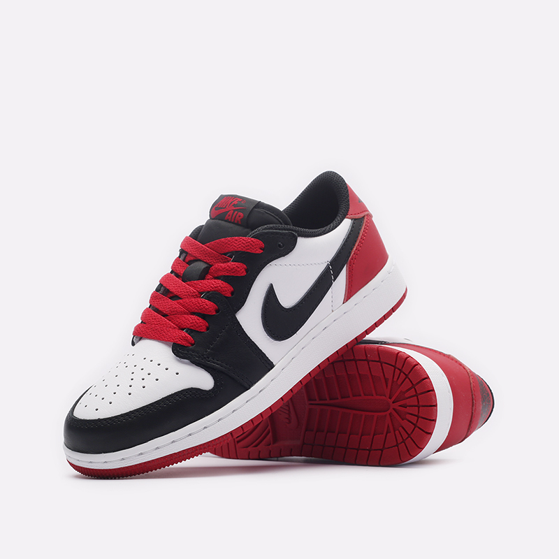 Air Jordan 1 Low GS Black Toe 黑紅 黑腳趾 女版大童 CZ0858-106