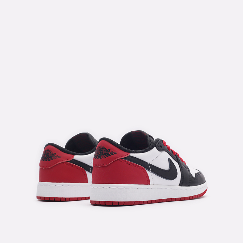 Air Jordan 1 Low GS Black Toe 黑紅 黑腳趾 女版大童 CZ0858-106